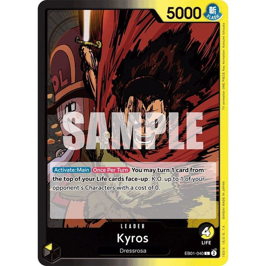 Image for Kyros (EB01-040) (EB-01) - One Piece Card Game