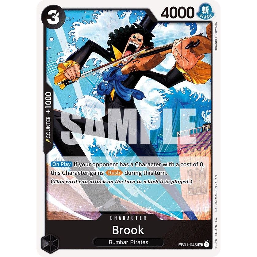 Image for Brook (045) (EB01-045) (EB-01) - One Piece Card Game