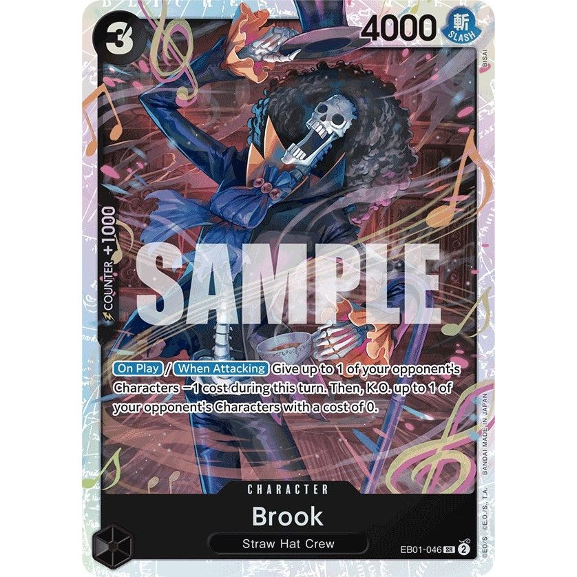 Image for Brook (046) (EB01-046) (EB-01) - One Piece Card Game