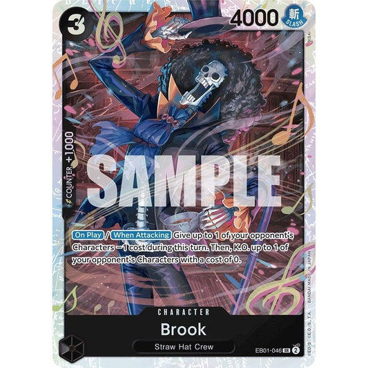 Image for Brook (046) (EB01-046) (EB-01) - One Piece Card Game