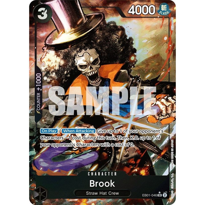 Image for Brook (046) (Alternate Art) (EB01-046) (EB-01) - One Piece Card Game