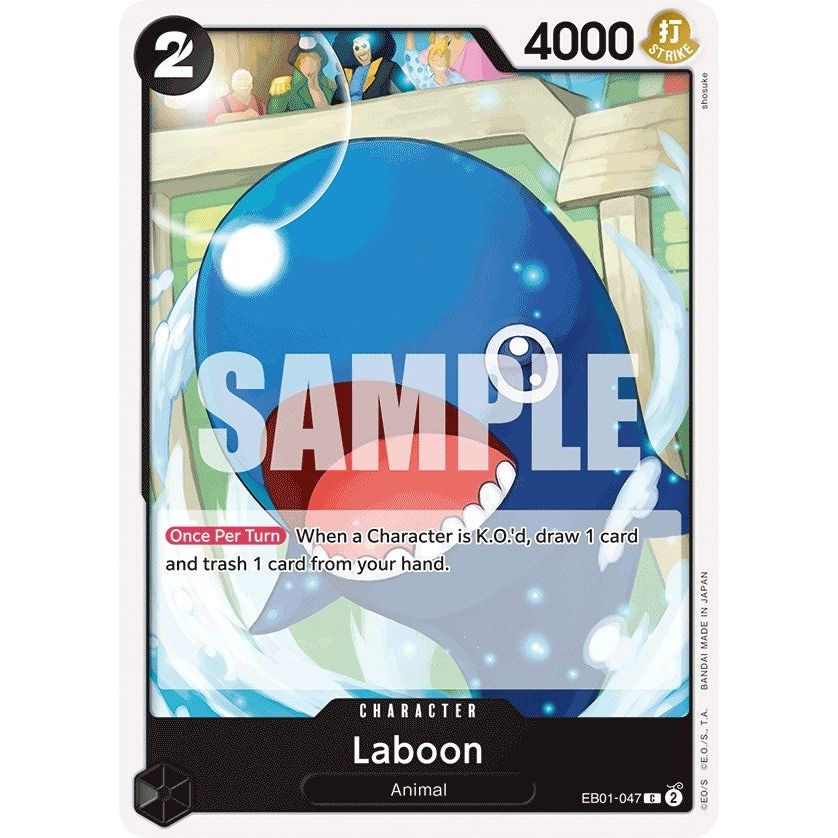 Image for Laboon (047) (EB01-047) (EB-01) - One Piece Card Game