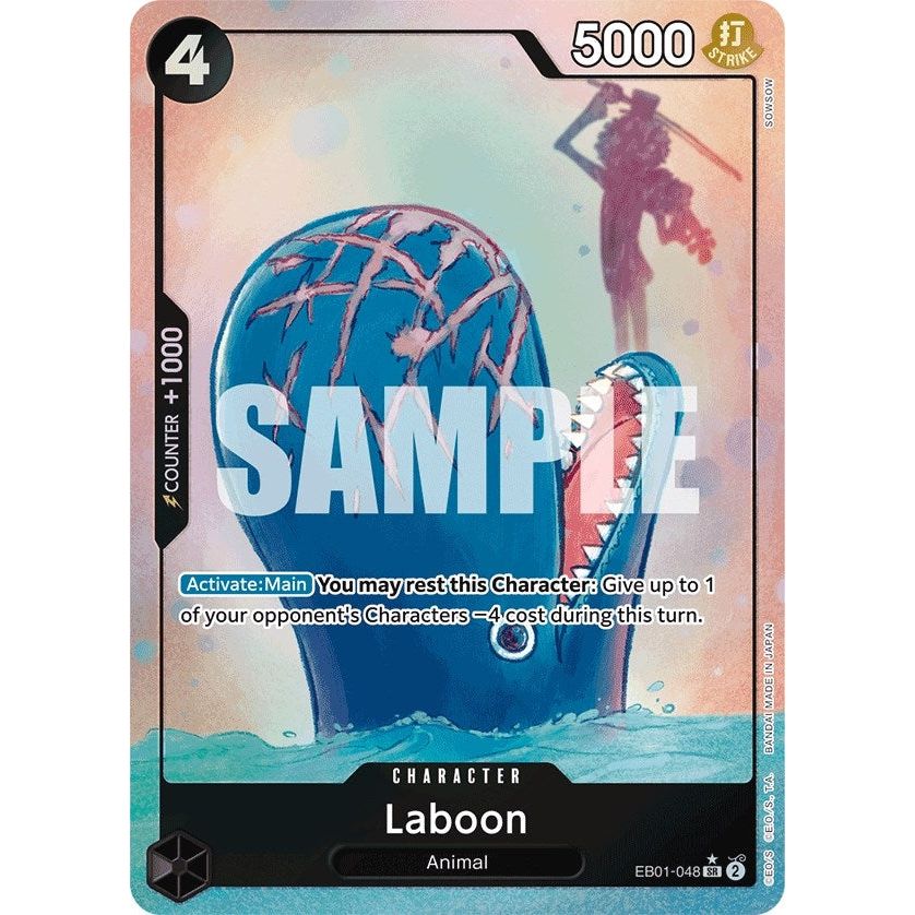 Image for Laboon (048) (Alternate Art) (EB01-048) (EB-01) - One Piece Card Game