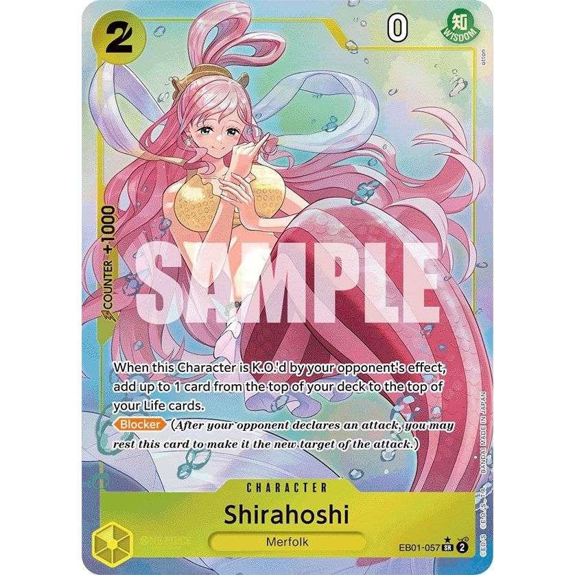 Image for Shirahoshi (Alternate Art) (EB01-057) (EB-01) - One Piece Card Game