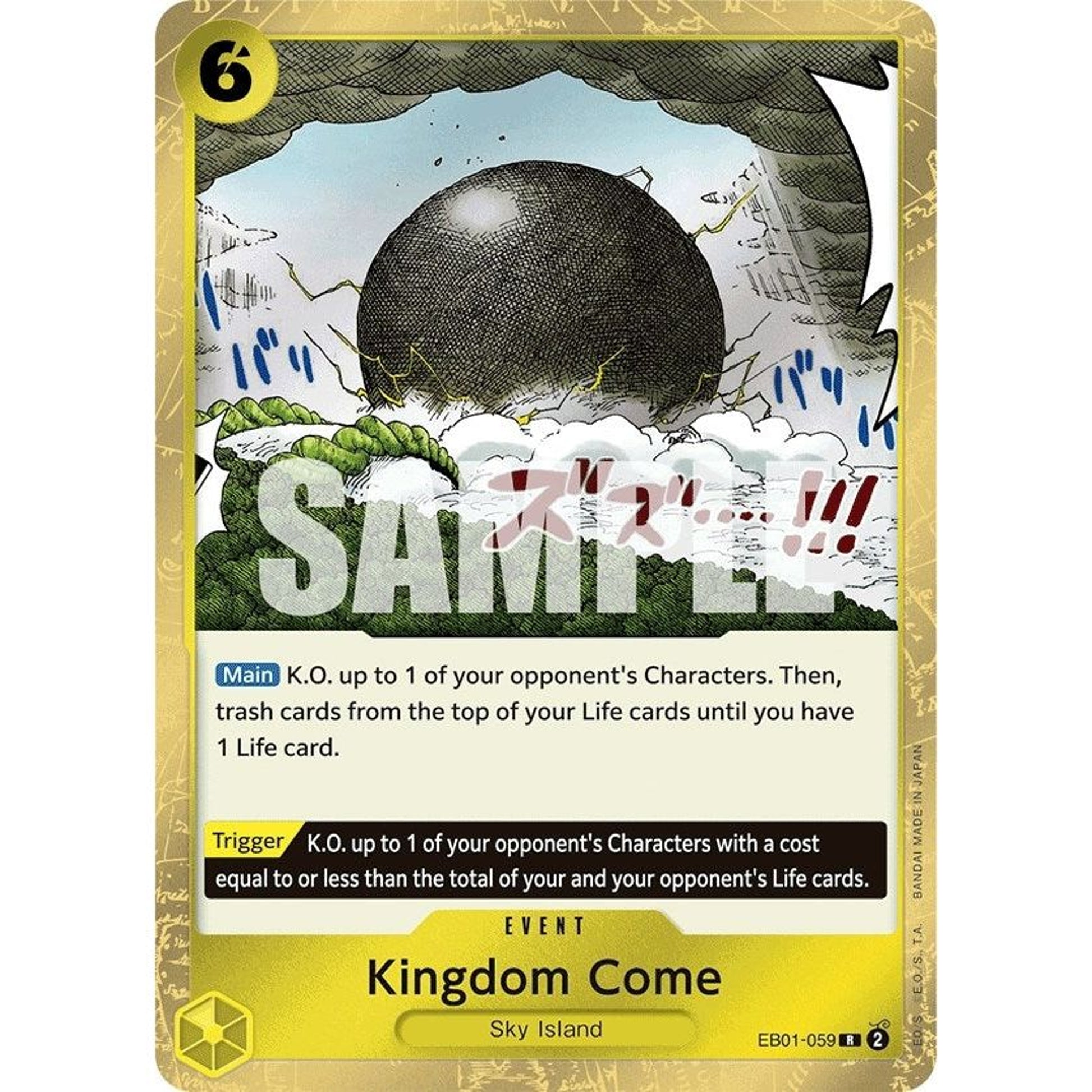 Image for Kingdom Come (EB01-059) (EB-01) - One Piece Card Game
