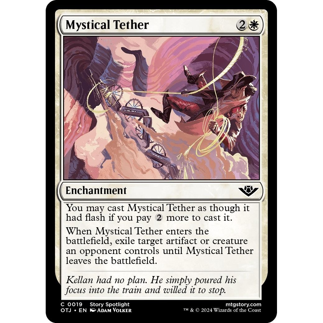 Image for Mystical Tether (19) (OTJ) - Magic: The Gathering