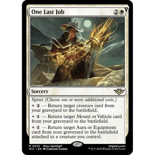 Image for One Last Job (22) (OTJ) - Magic: The Gathering
