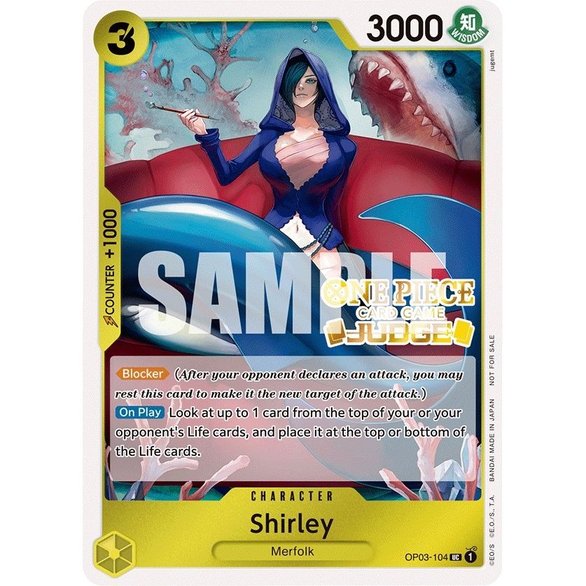 Image for Shirley (Judge Pack Vol. 3) (OP03-104) (OP-PR) - One Piece Card Game