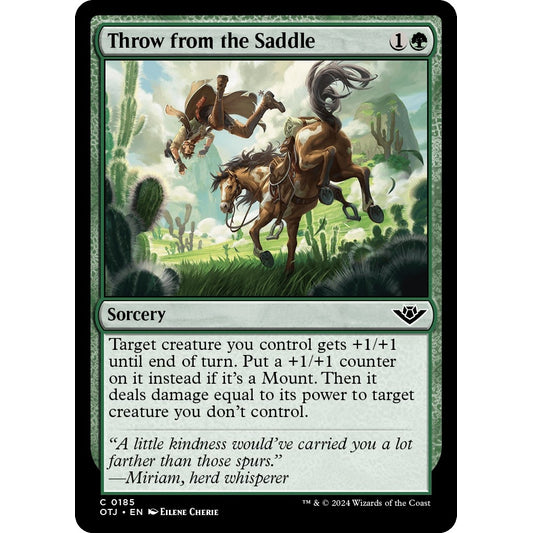 Throw from the Saddle (185) (OTJ)