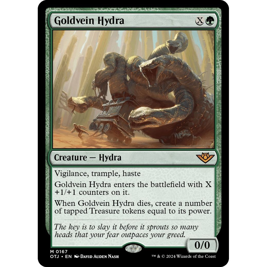 Image for Goldvein Hydra (167) (OTJ) - Magic: The Gathering