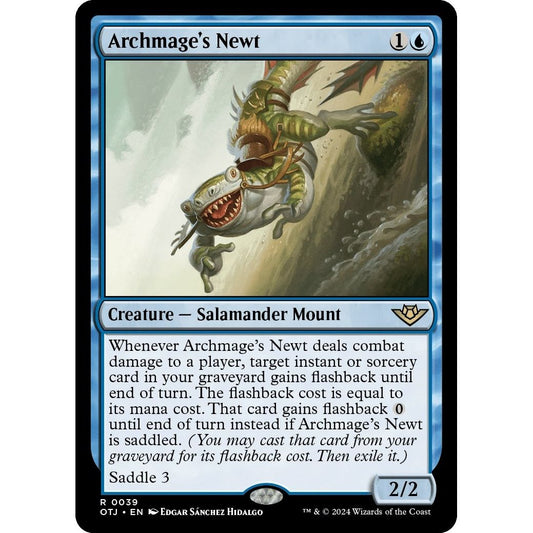 Image for Archmage's Newt (39) (OTJ) - Magic: The Gathering