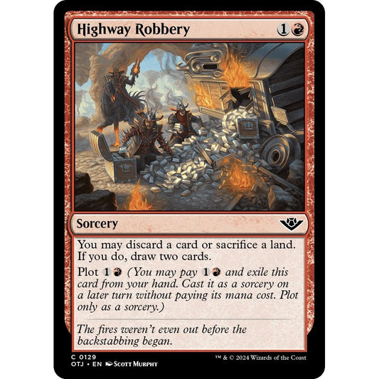 Image for Highway Robbery (129) (OTJ) - Magic: The Gathering