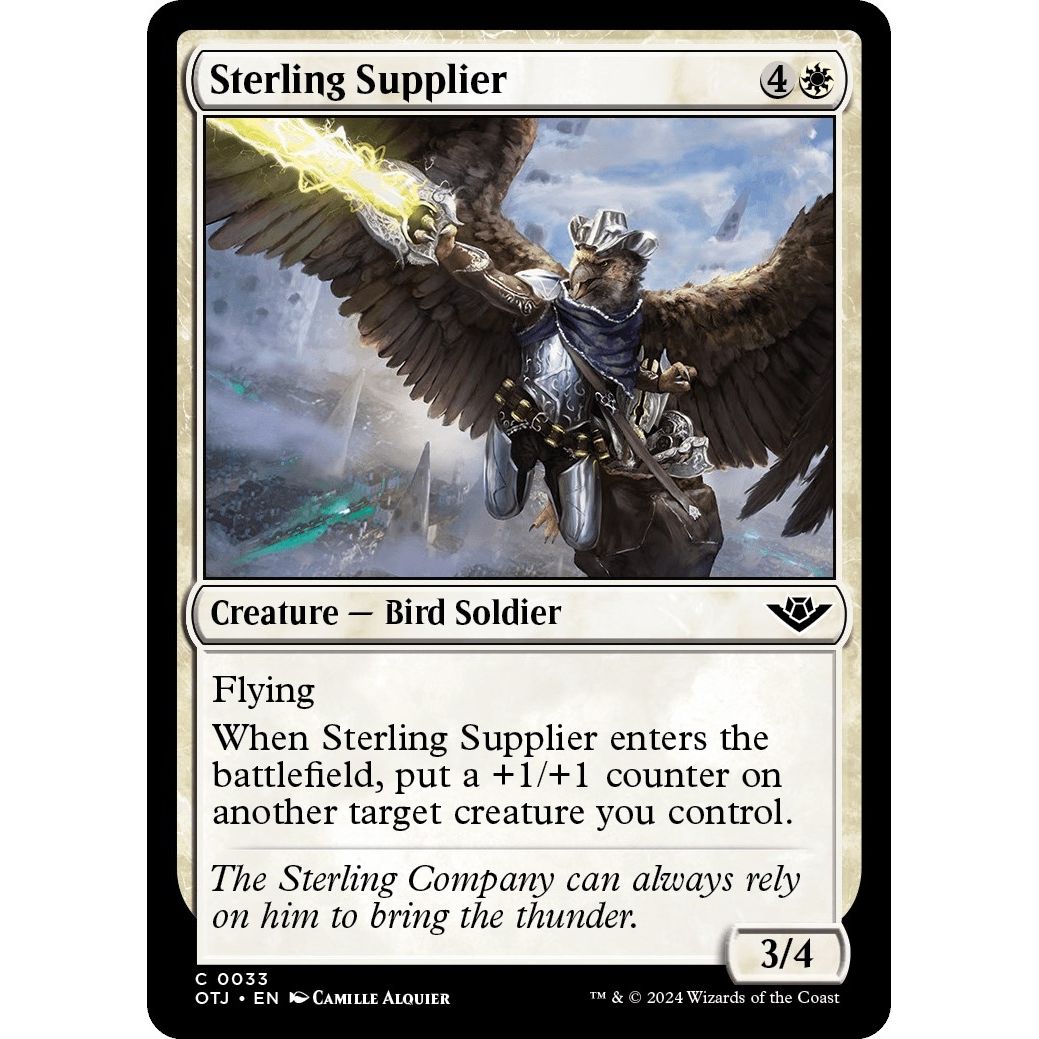 Image for Sterling Supplier (33) (OTJ) - Magic: The Gathering