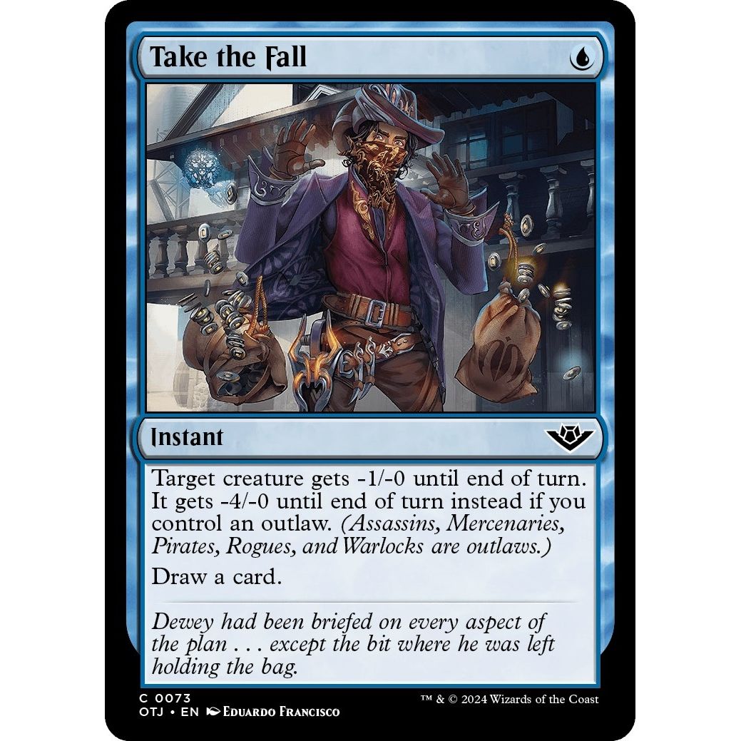 Image for Take the Fall (73) (OTJ) - Magic: The Gathering