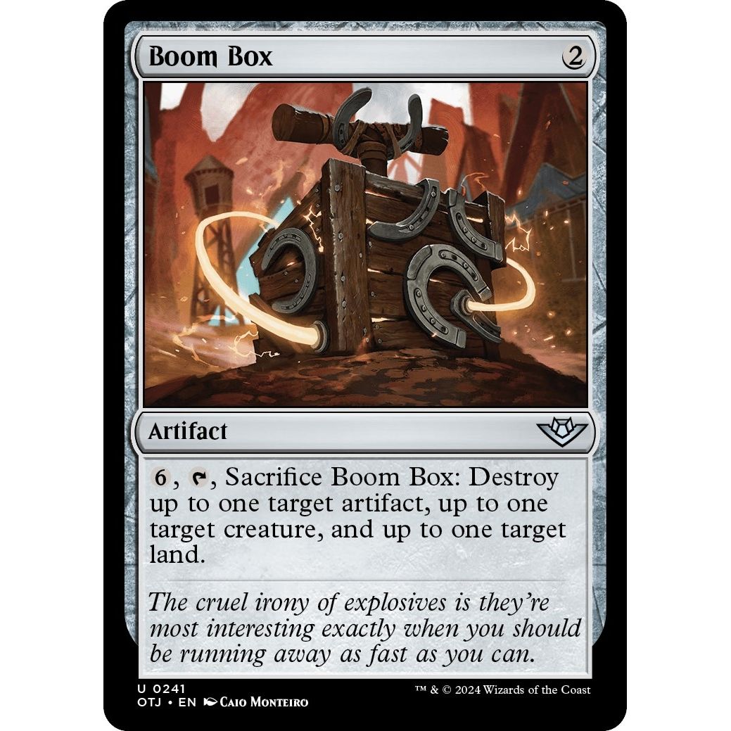 Image for Boom Box (241) (OTJ) - Magic: The Gathering