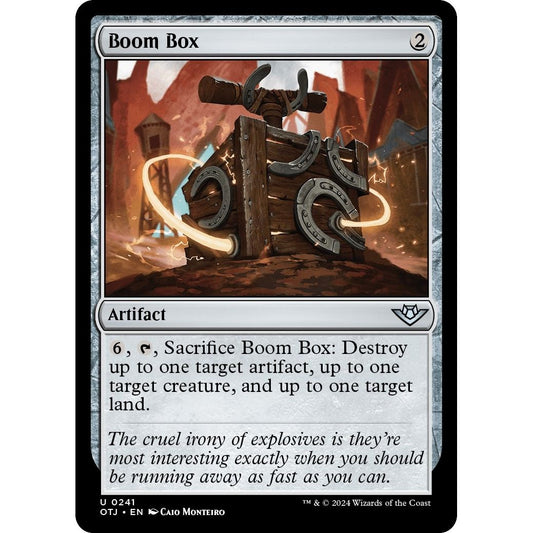 Image for Boom Box (241) (OTJ) - Magic: The Gathering