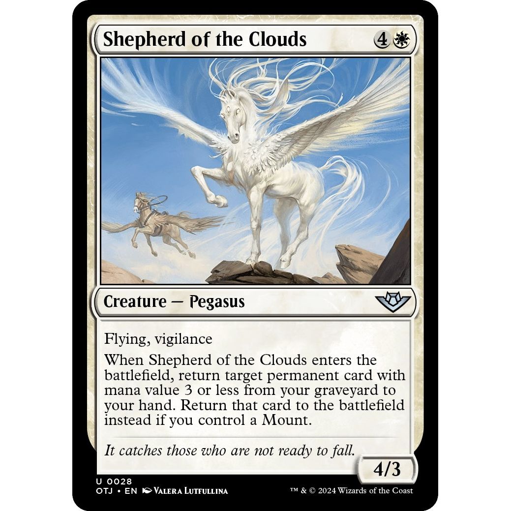 Image for Shepherd of the Clouds (28) (OTJ) - Magic: The Gathering