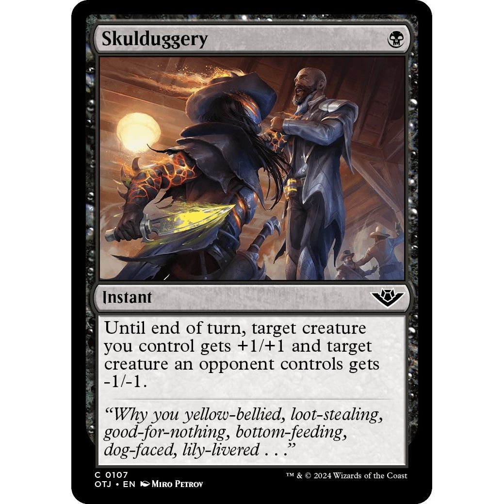 Image for Skulduggery (107) (OTJ) - Magic: The Gathering