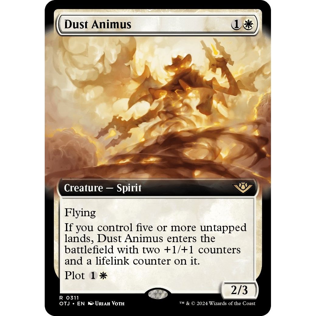 Image for Dust Animus (Extended Art) (311) (OTJ) - Magic: The Gathering