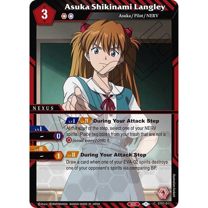 Image for Asuka Shikinami Langley (ST07-011) (ST07) - Battle Spirits Saga