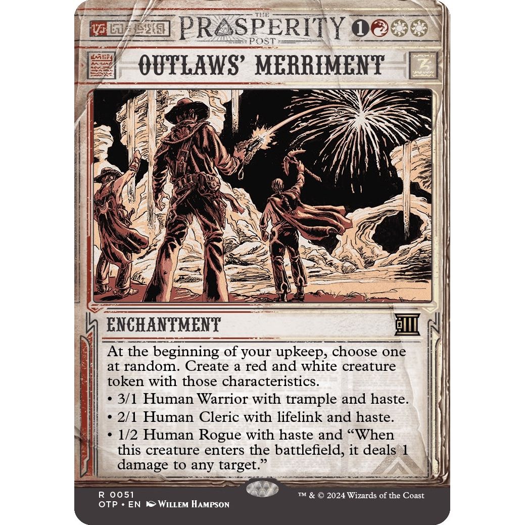 Image for Outlaws' Merriment (51) (OTP) - Magic: The Gathering