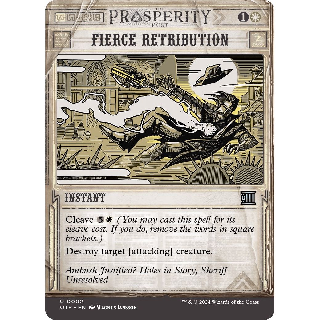 Image for Fierce Retribution (2) (OTP) - Magic: The Gathering