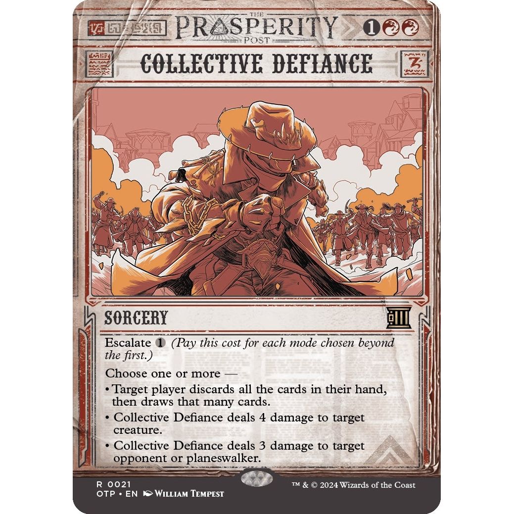 Image for Collective Defiance (21) (OTP) - Magic: The Gathering