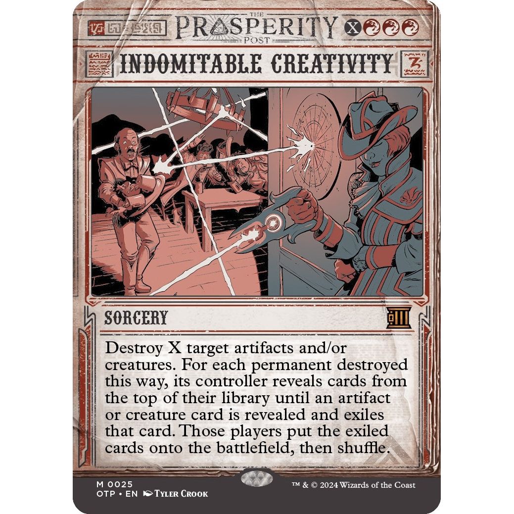 Image for Indomitable Creativity (25) (OTP) - Magic: The Gathering