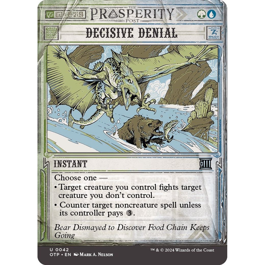 Image for Decisive Denial (42) (OTP) - Magic: The Gathering