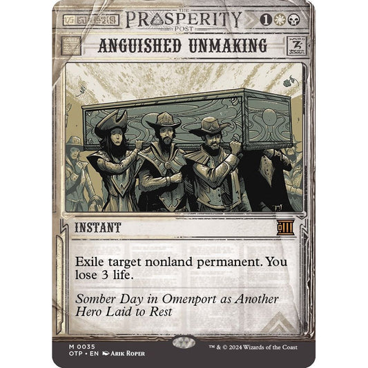 Image for Anguished Unmaking (35) (OTP) - Magic: The Gathering