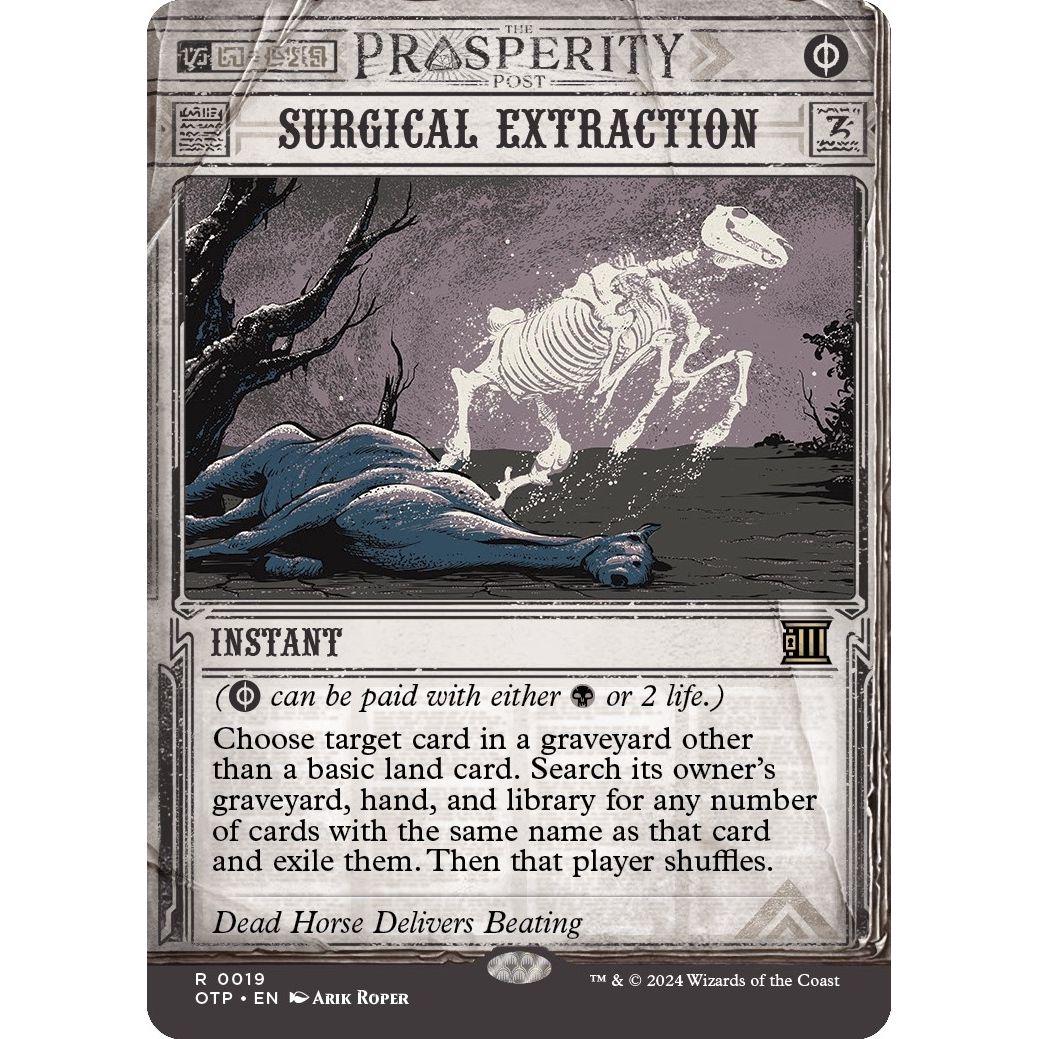 Image for Surgical Extraction (19) (OTP) - Magic: The Gathering