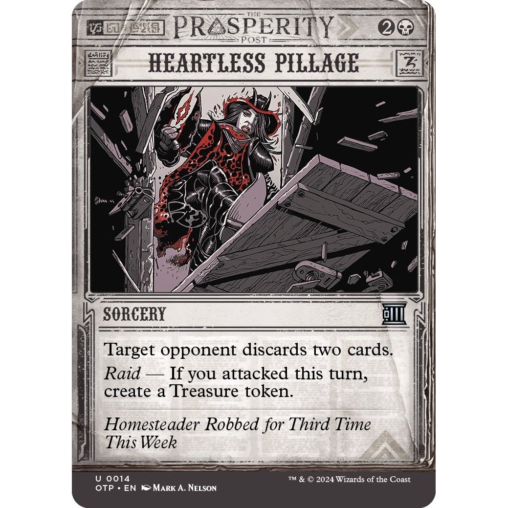 Image for Heartless Pillage (14) (OTP) - Magic: The Gathering