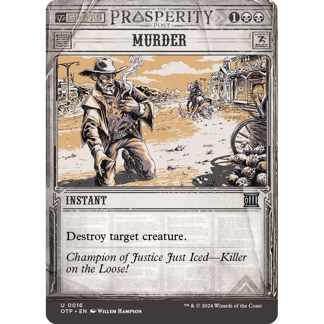 Image for Murder (16) (OTP) - Magic: The Gathering