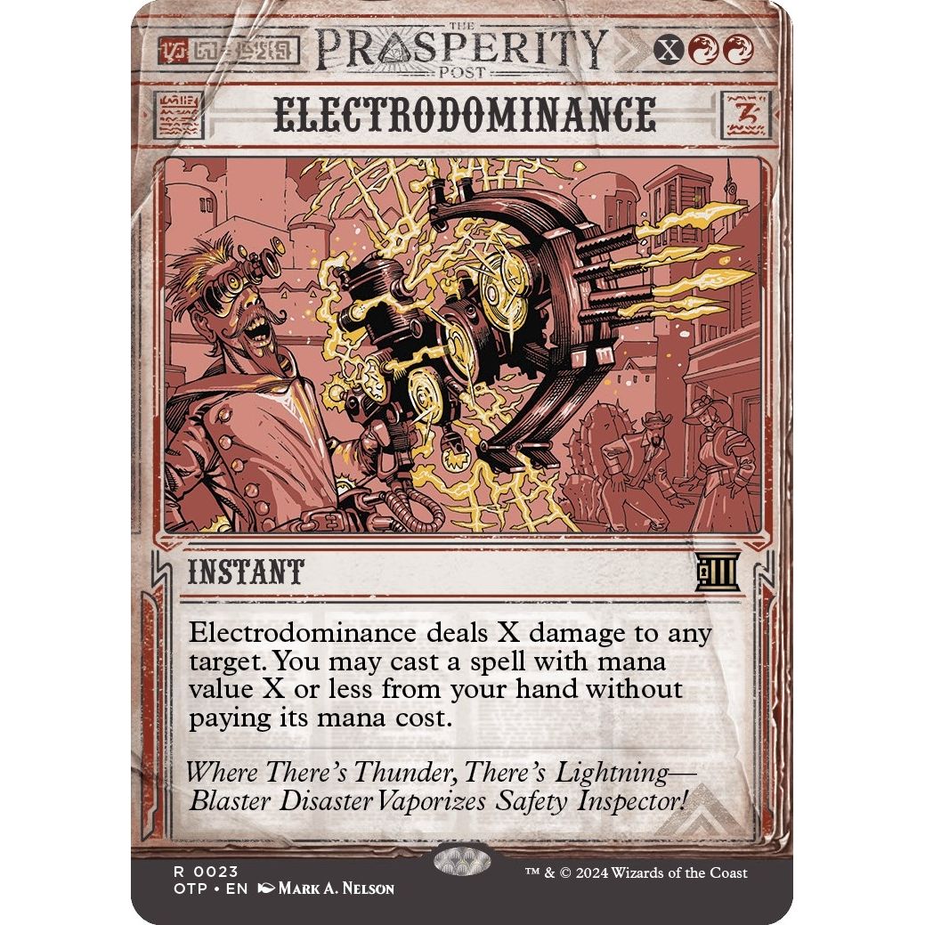 Image for Electrodominance (23) (OTP) - Magic: The Gathering