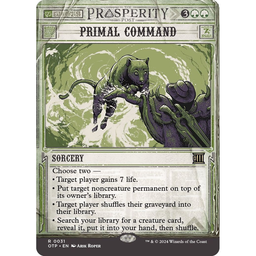 Image for Primal Command (31) (OTP) - Magic: The Gathering