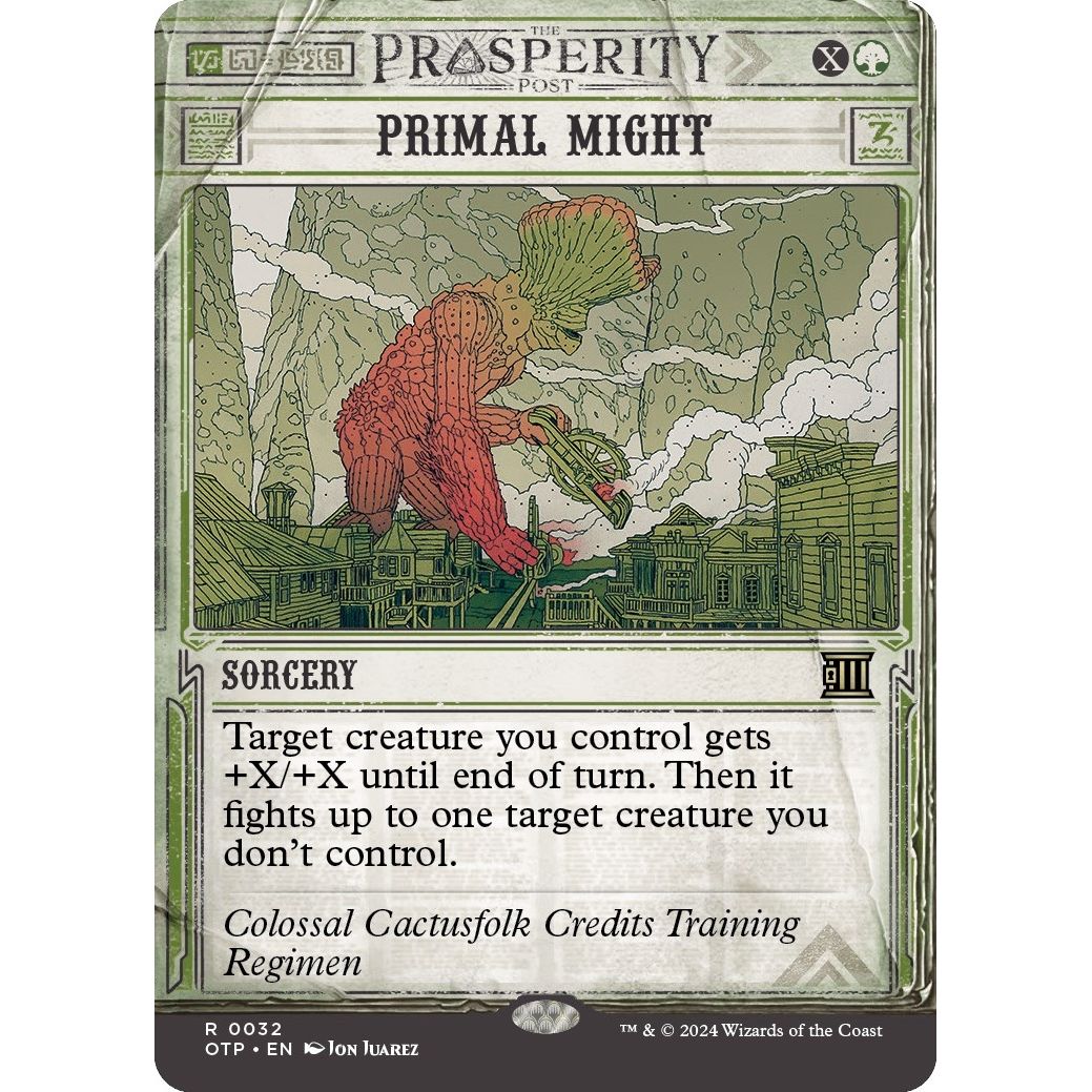 Image for Primal Might (32) (OTP) - Magic: The Gathering