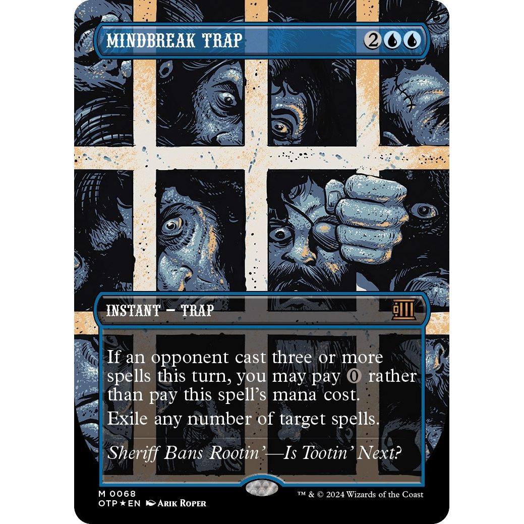 Image for Mindbreak Trap (Textured Foil) (68) (OTP) - Magic: The Gathering