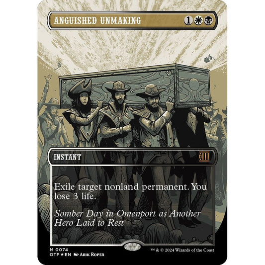 Image for Anguished Unmaking (Textured Foil) (74) (OTP) - Magic: The Gathering