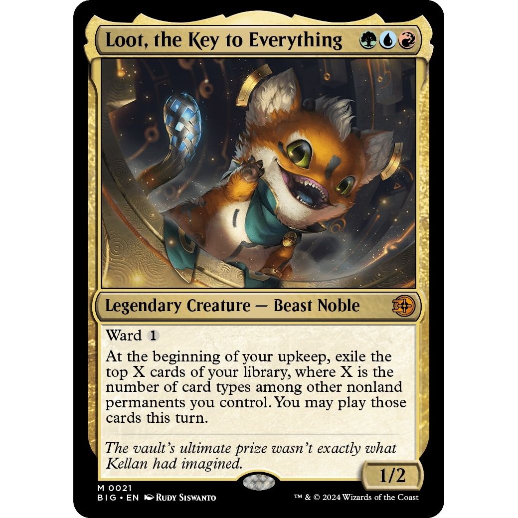 Image for Loot, the Key to Everything (21) (BIG) - Magic: The Gathering