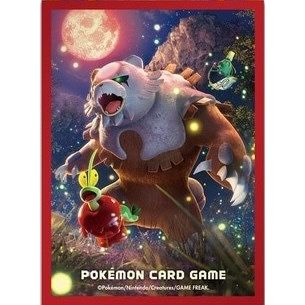 Image for Pokemon TCG: Pokemon Center Japan Exclusive Card Sleeves - Bloodmoon Ursaluna (64-Pack) - Card Sleeves