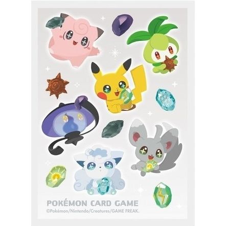 Image for Pokemon TCG: Pokemon Center Japan Exclusive Card Sleeves - Evolution Stone Cuties (64-Pack) - Card Sleeves