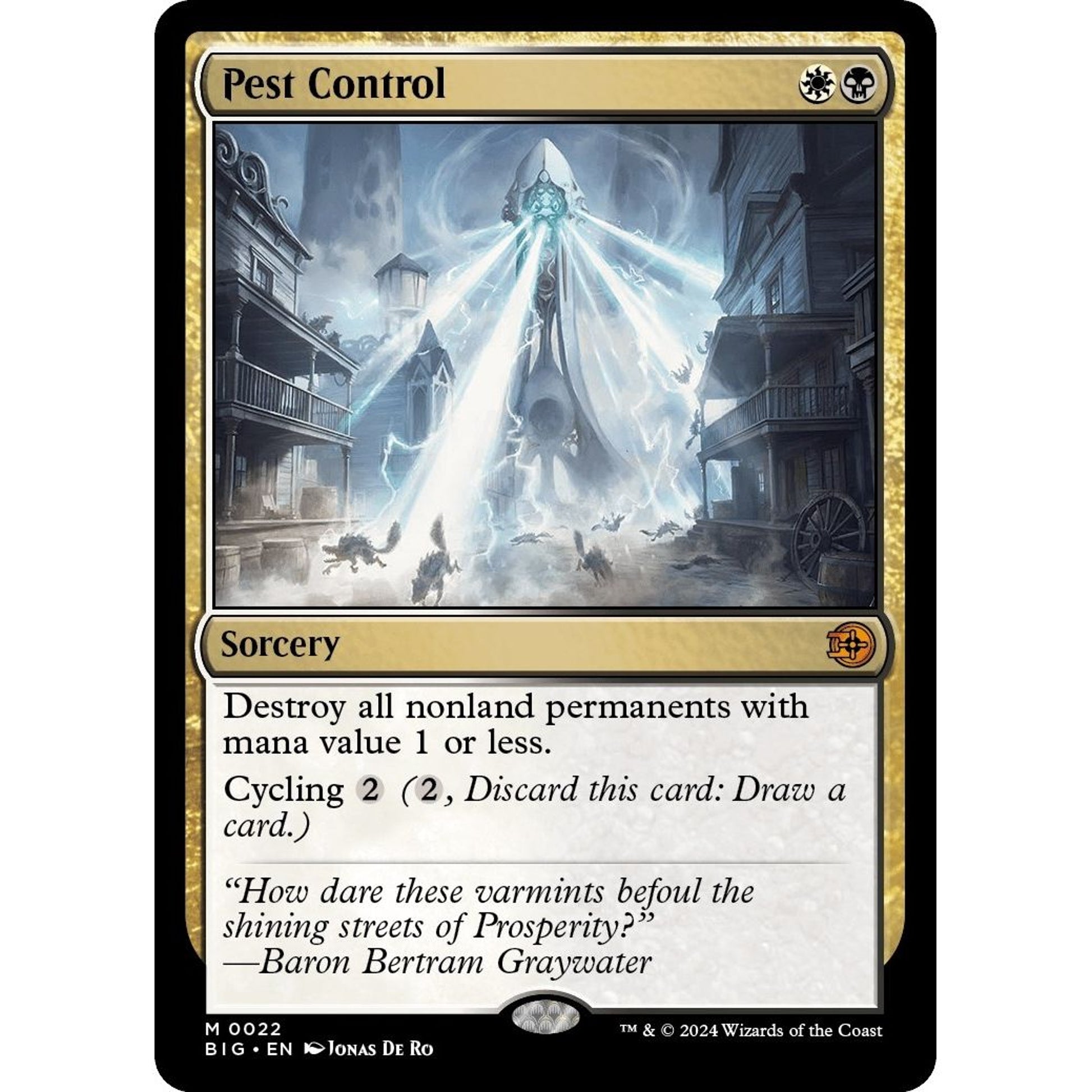 Image for Pest Control (22) (BIG) - Magic: The Gathering