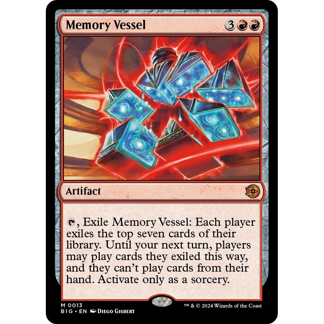 Image for Memory Vessel (13) (BIG) - Magic: The Gathering