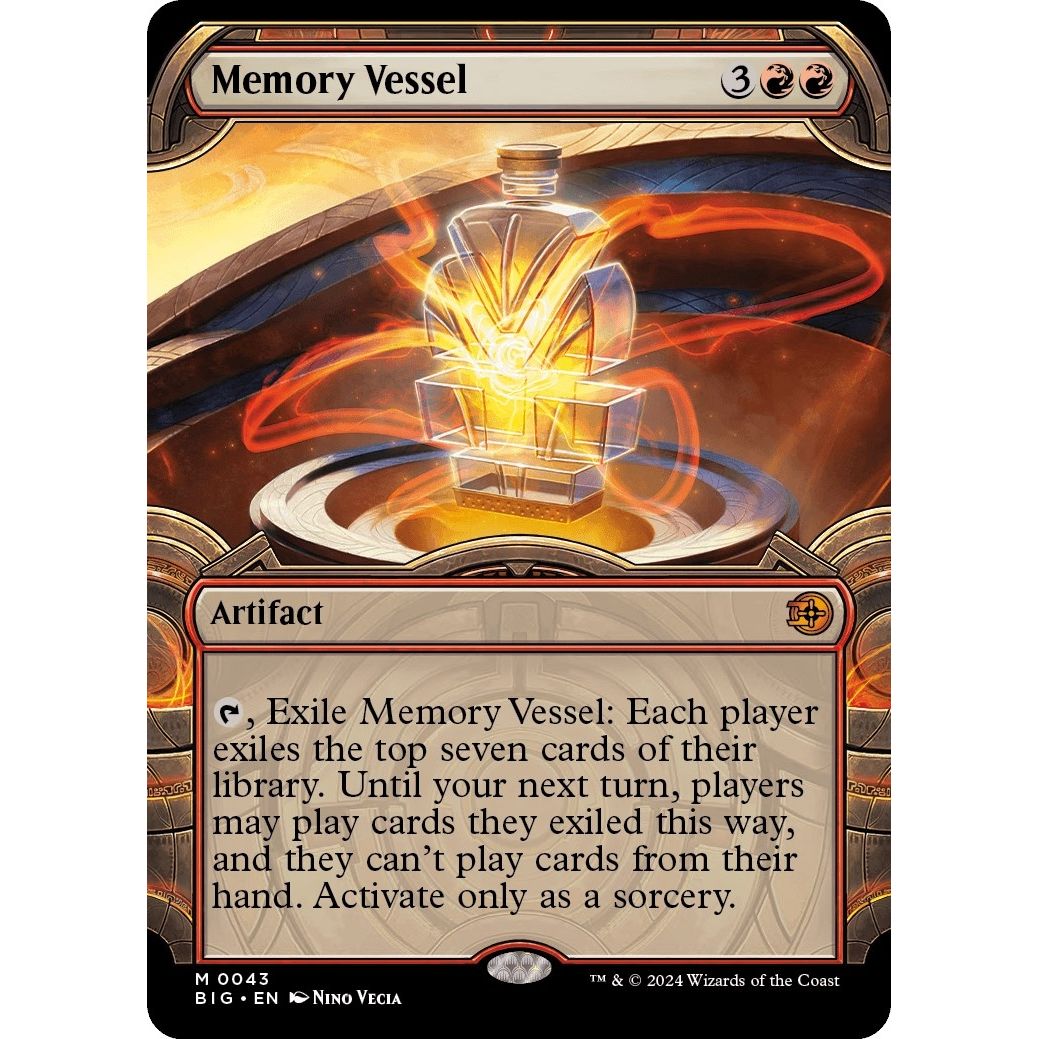 Image for Memory Vessel (Showcase) (43) (BIG) - Magic: The Gathering