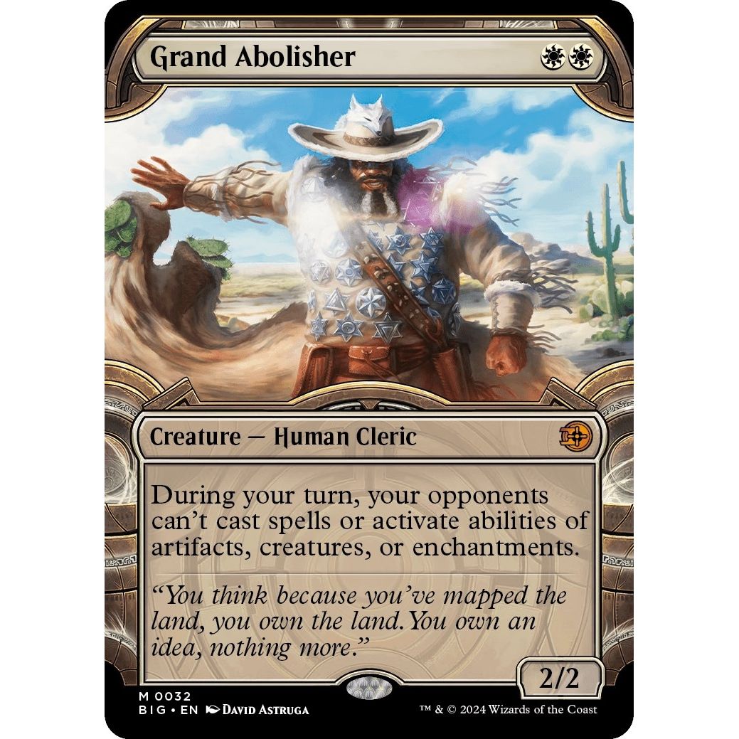 Image for Grand Abolisher (Showcase) (32) (BIG) - Magic: The Gathering