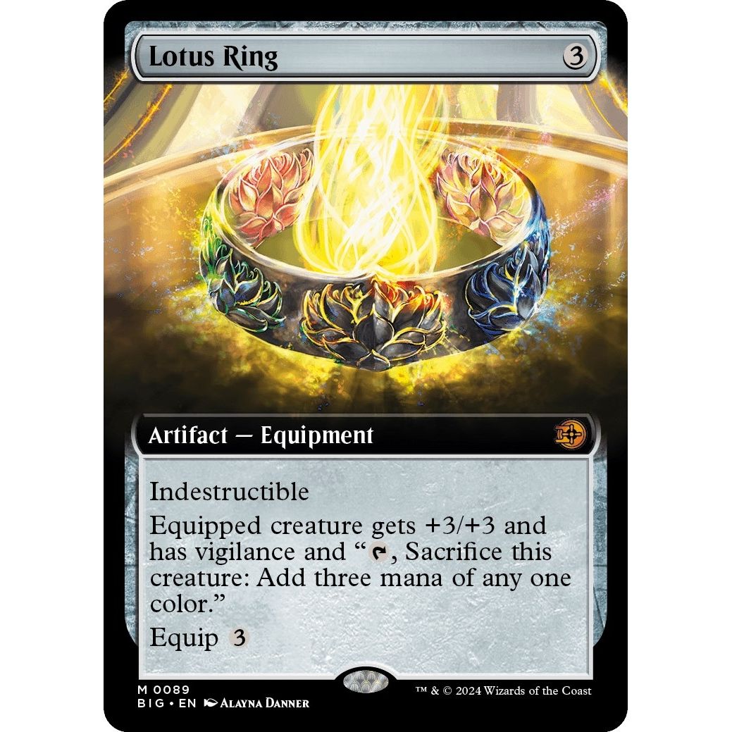 Image for Lotus Ring (Extended Art) (89) (BIG) - Magic: The Gathering