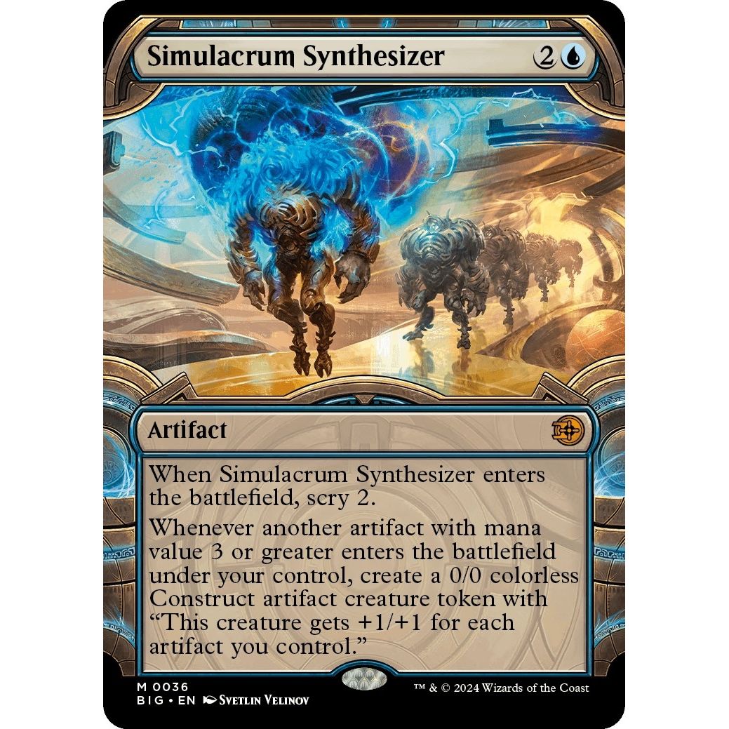 Image for Simulacrum Synthesizer (Showcase) (36) (BIG) - Magic: The Gathering