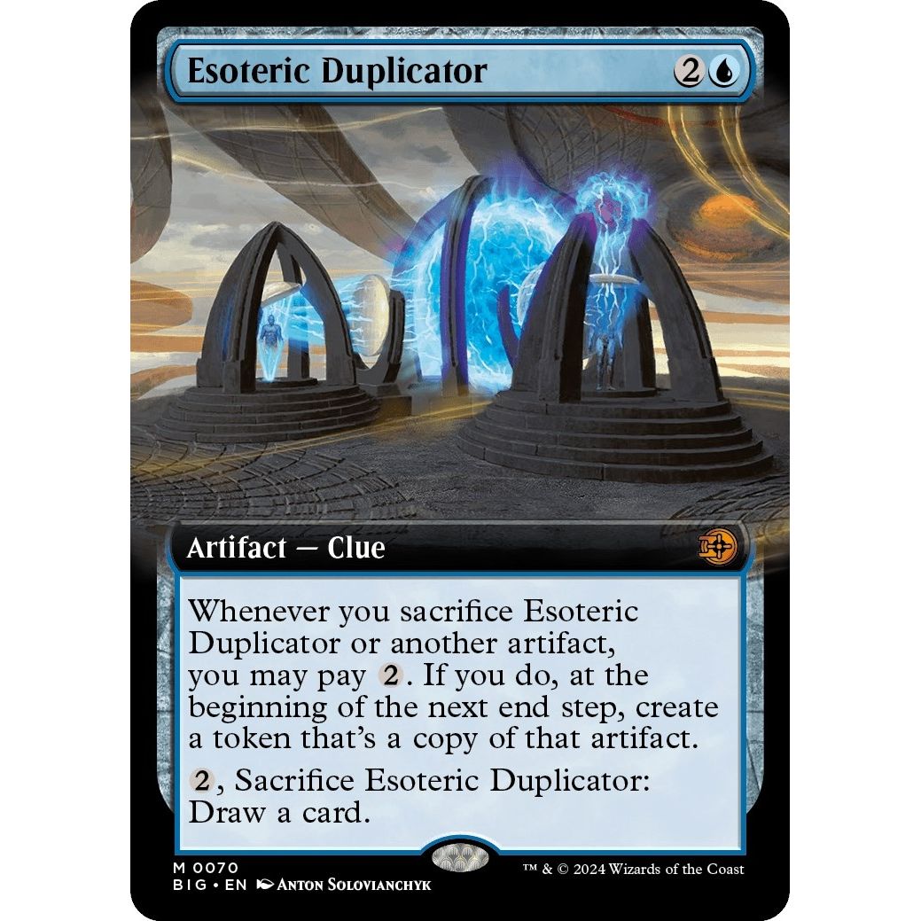 Image for Esoteric Duplicator (Extended Art) (70) (BIG) - Magic: The Gathering