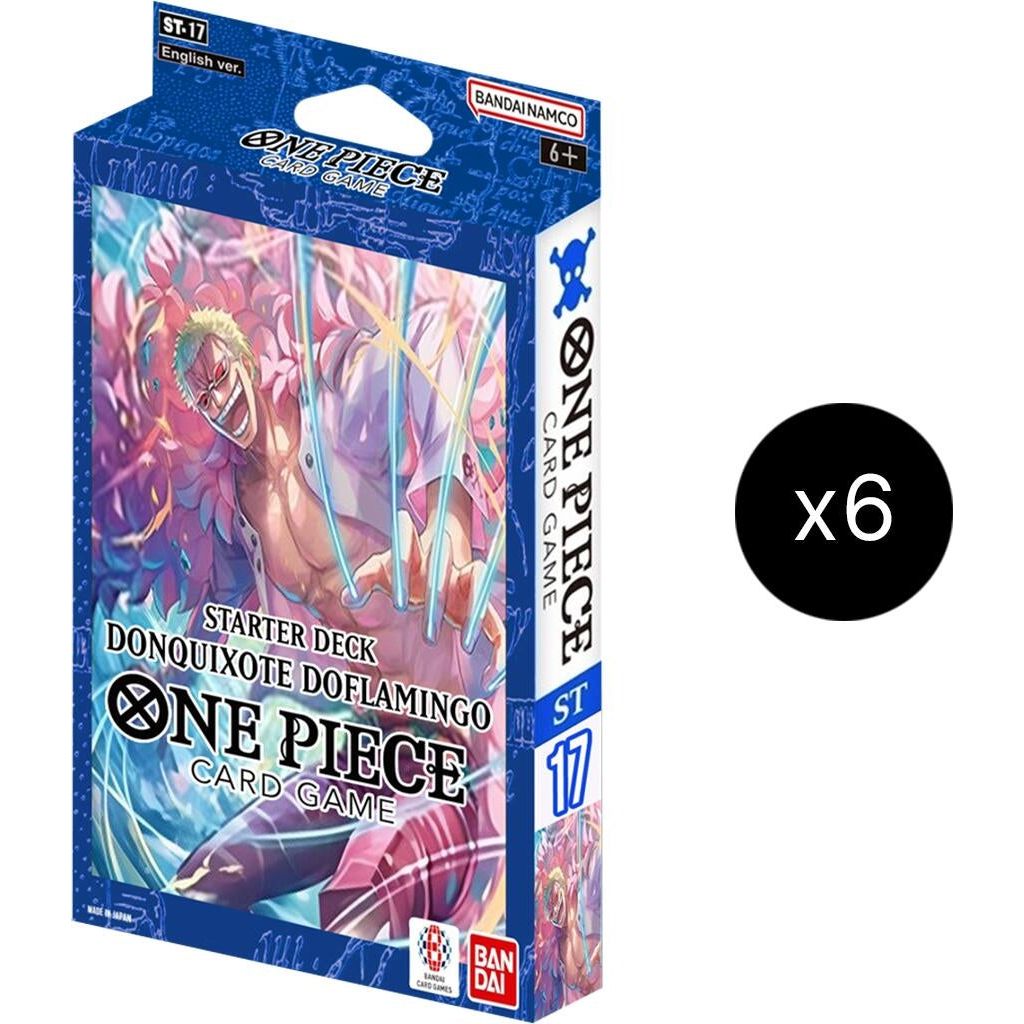 Image for Starter Deck 17: BLUE Donquixote Doflamingo Display - One Piece Card Game