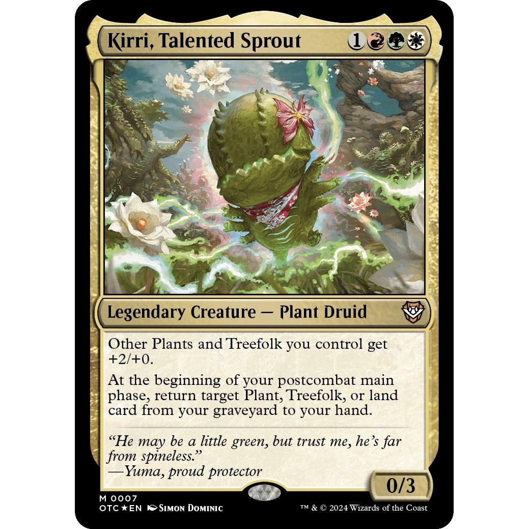 Image for Kirri, Talented Sprout (7) (OTC) - Magic: The Gathering